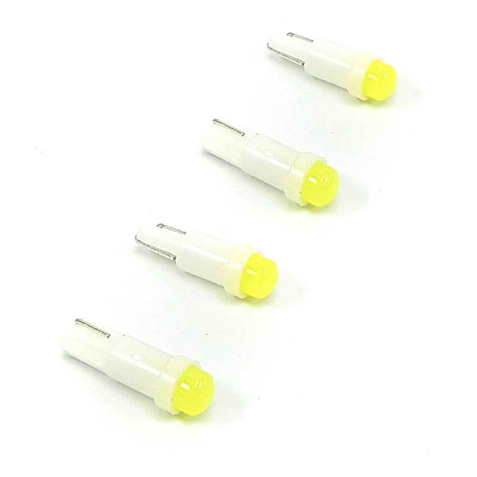 Lampara T5 Tablero 1 Led Concava Blanca 5301 x4 Un-Lamparas T5-Multishop Uruguay