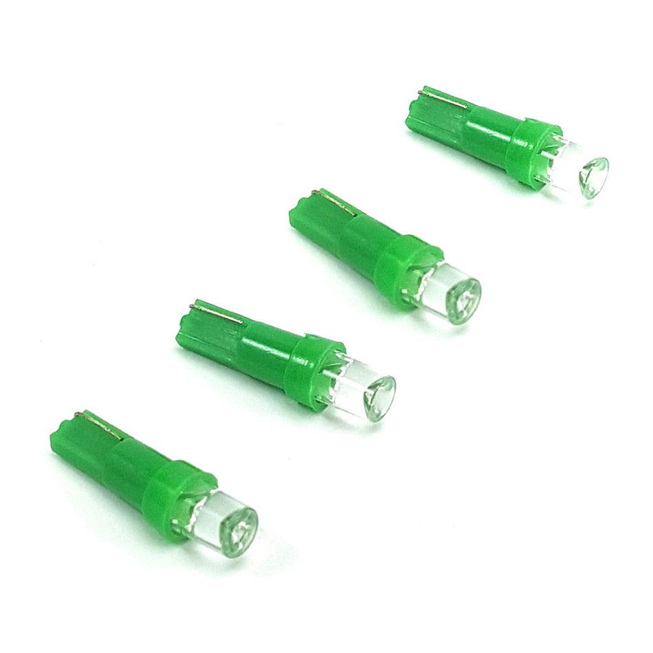 Lampara T5 Tablero 1 Led Concava Verde 5301 x4 Un-Lamparas T5-Multishop Uruguay