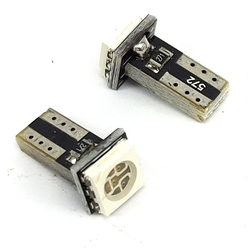 Lampara T5 Tablero 1 Led Roja 5050 x4 Un-Lamparas Led-Multishop Uruguay