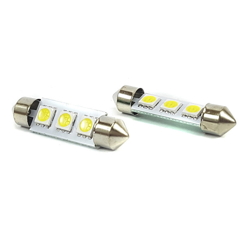 Lampara Tubular 3 Led Blanca 24V x2 Un-Lampara Tubular-Multishop Uruguay