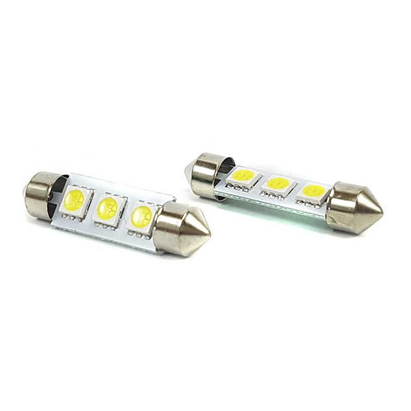 Lampara Tubular 3 Led Blanca x2 Un-Lampara Tubular-Multishop Uruguay