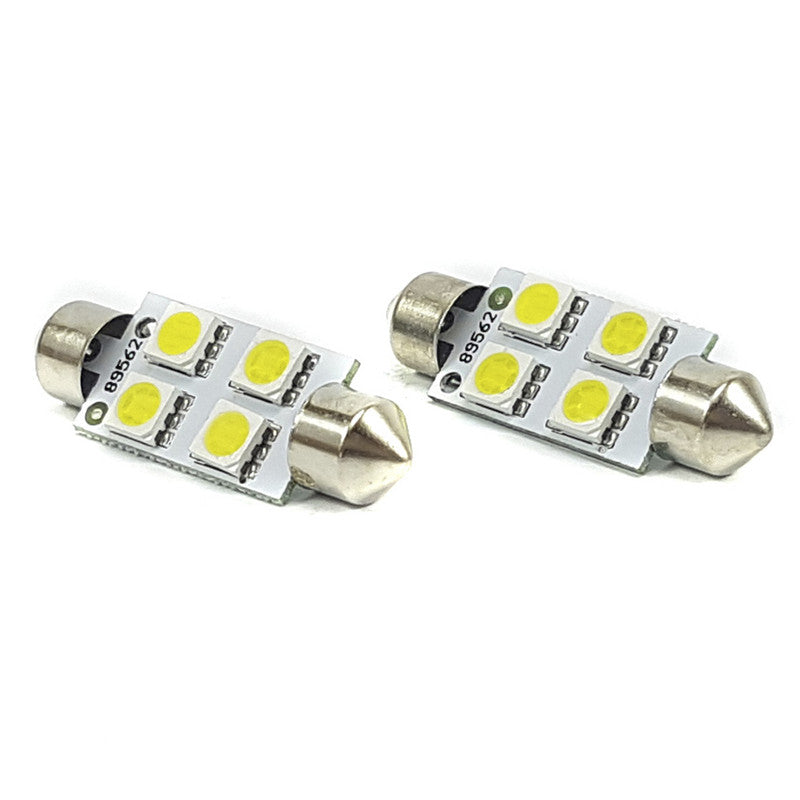 Lampara Tubular 4 Led Blanca x2 Un-Lampara Tubular-Multishop Uruguay