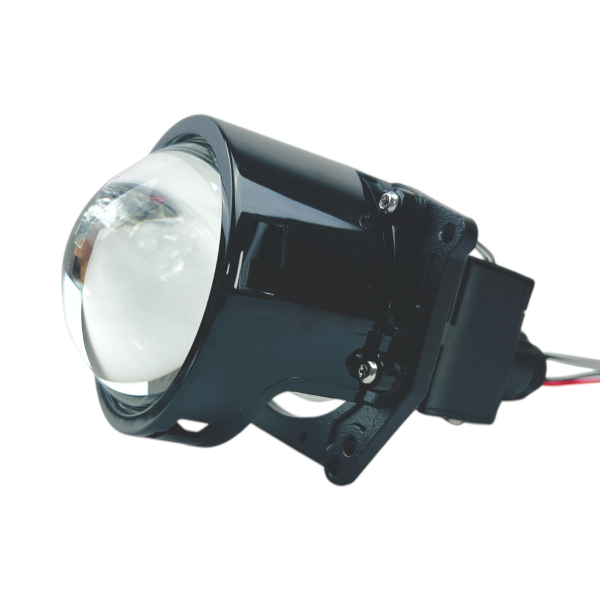 Lente Bi-LED Proyector 3.0" 55W Alta y Baja Luz 12V – 6000K 5800lm Auto-Faro Caminero-Multishop Uruguay