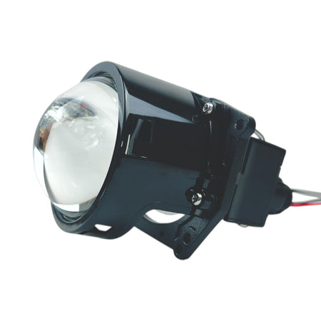 Lente Bi-LED Proyector 3.0" 55W Alta y Baja Luz 12V – 6000K 5800lm Auto-Faro Caminero-Multishop Uruguay