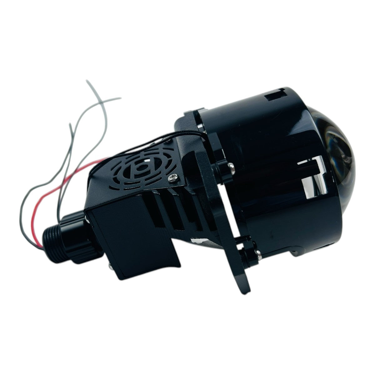 Lente Bi-LED Proyector 3.0" 55W Alta y Baja Luz 12V – 6000K 5800lm Auto-Faro Caminero-Multishop Uruguay