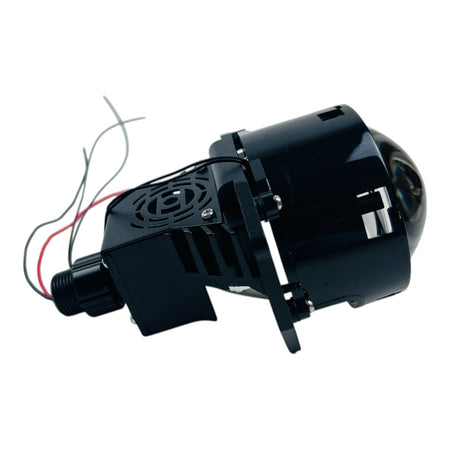 Lente Bi-LED Proyector 3.0" 55W Alta y Baja Luz 12V – 6000K 5800lm Auto-Faro Caminero-Multishop Uruguay