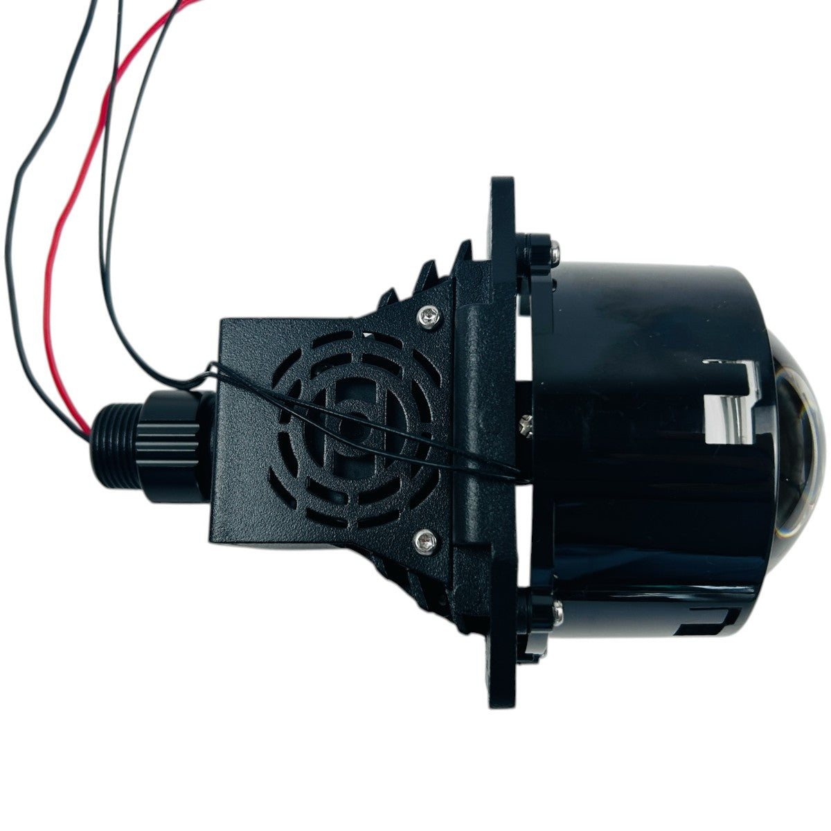 Lente Bi-LED Proyector 3.0" 55W Alta y Baja Luz 12V – 6000K 5800lm Auto-Faro Caminero-Multishop Uruguay