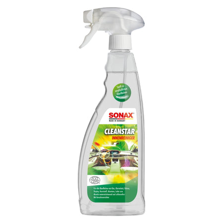 Limpiador de Interiores Sonax CleanStar 750ml Multisuperficie-Estética Automotriz-Multishop Uruguay