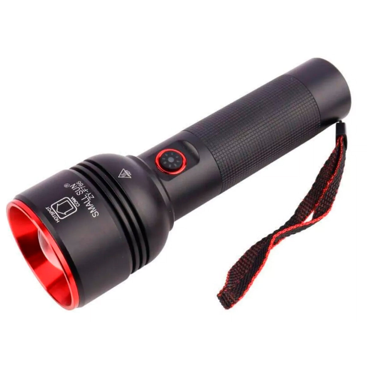 Linterna Led Foco Ajustable Tipo Cazador-Linternas-Multishop Uruguay