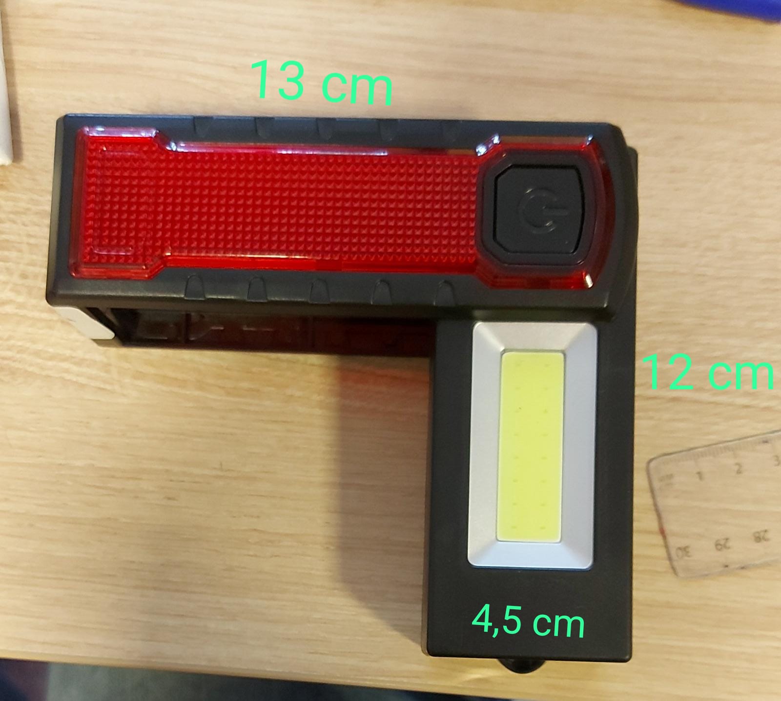 Linterna Led Plegable Con Iman-Linternas-Multishop Uruguay