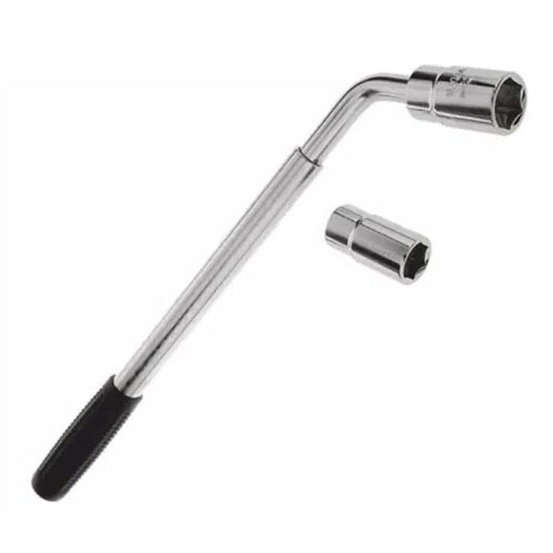 Llave Rueda En L Ajustable Engomado 17 19 21 23Mm-Llave T/Llave L-Multishop Uruguay