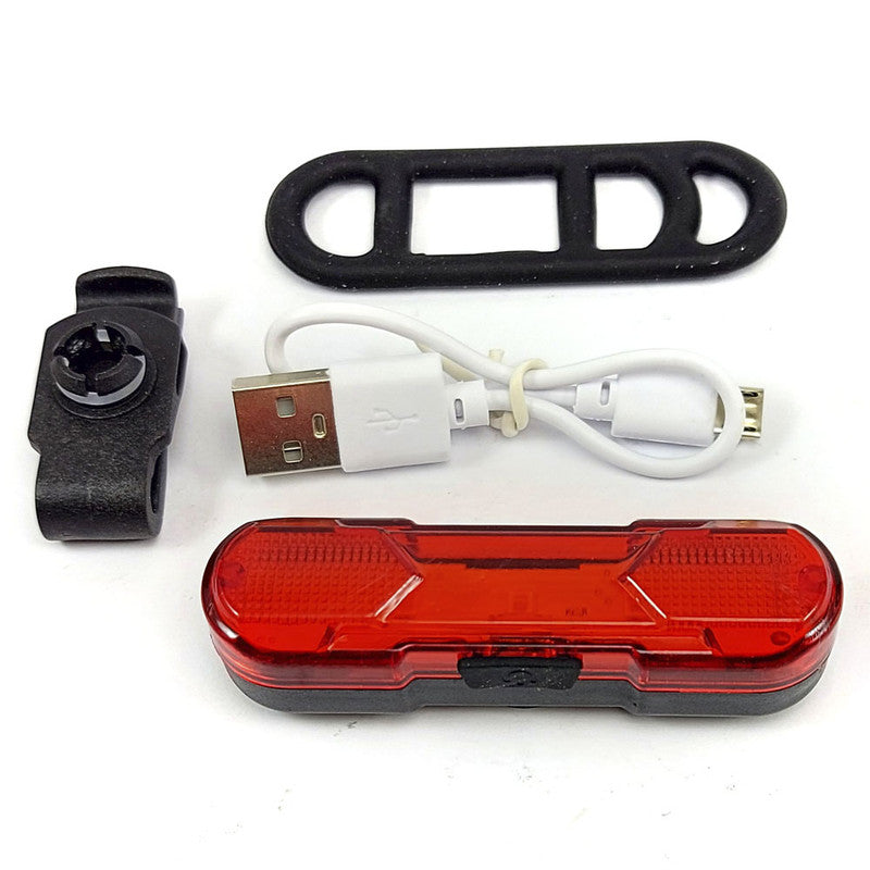 Luz Bicicleta Recargable - Roja, Azul o Blanca-Bicicletas-Multishop Uruguay