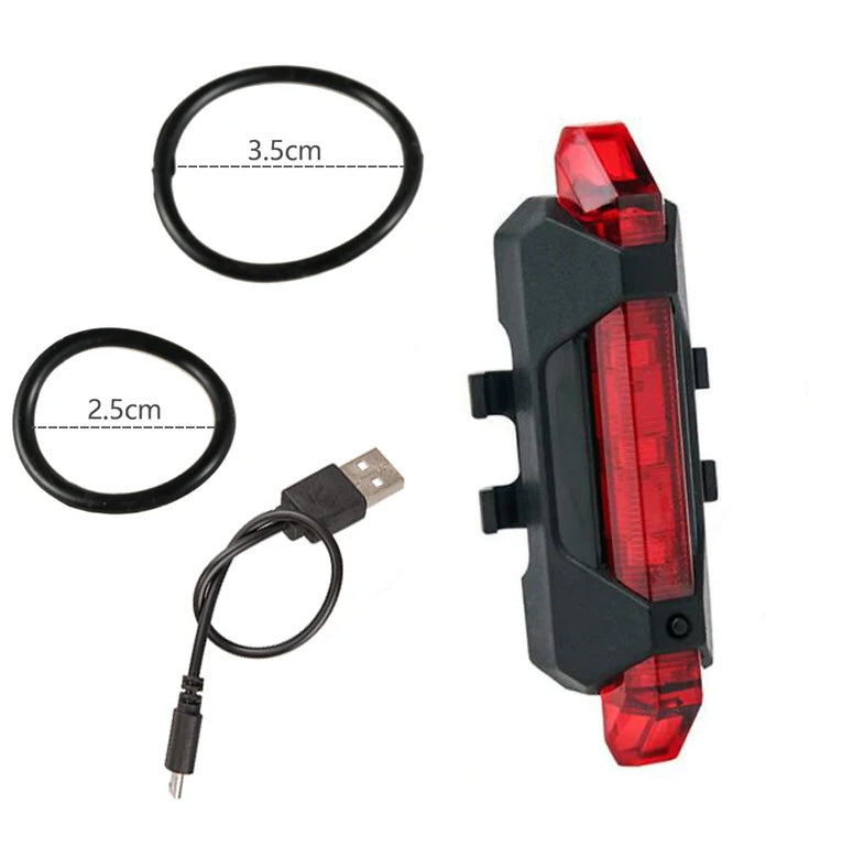 Luz impermeable para bicicleta-Bicicletas-Multishop Uruguay
