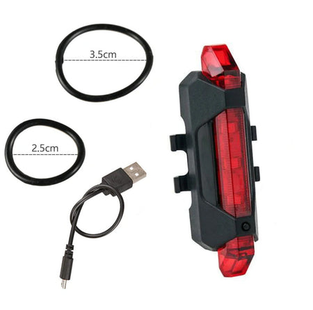 Luz impermeable para bicicleta-Bicicletas-Multishop Uruguay