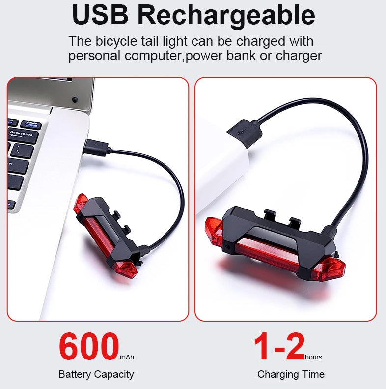 Luz impermeable para bicicleta-Bicicletas-Multishop Uruguay