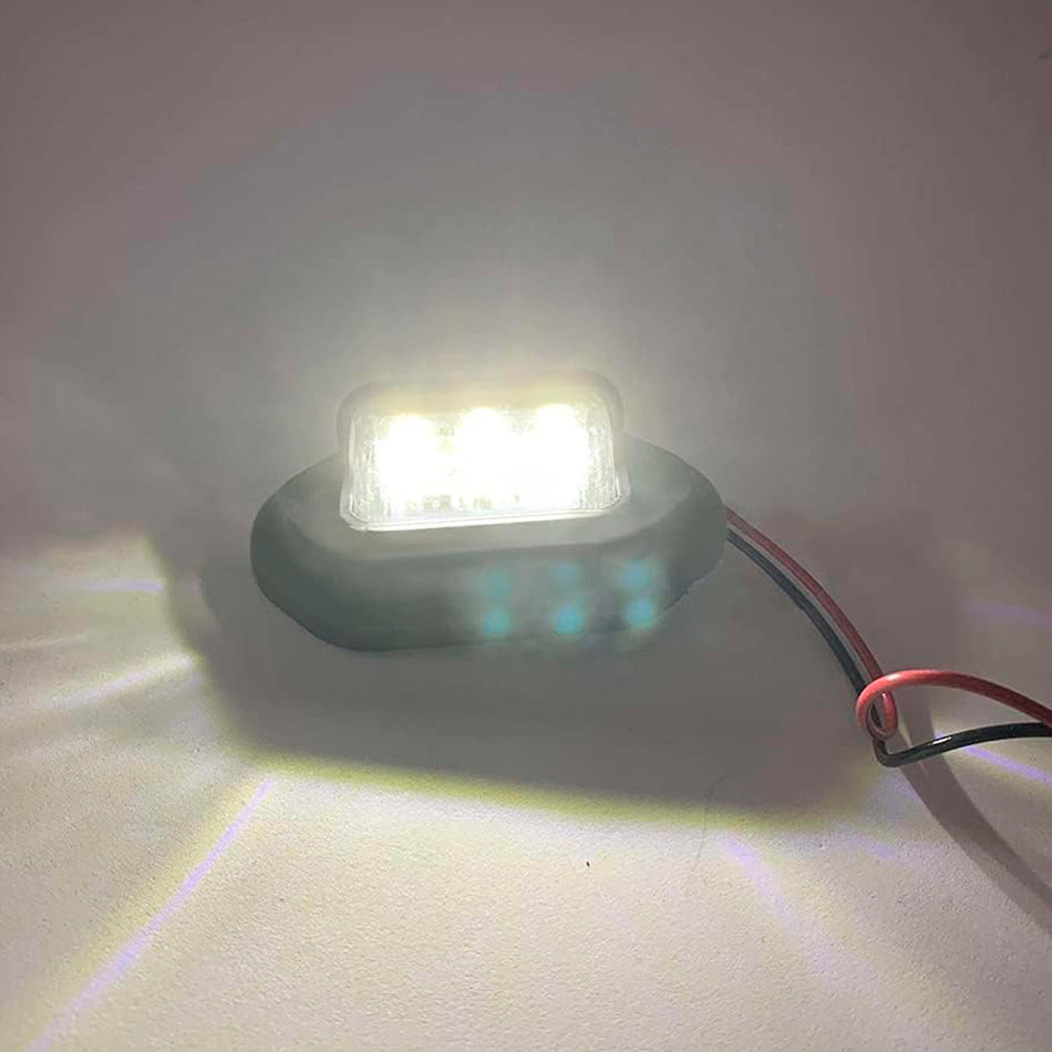 Luz Led Faro Matricula 12V-Faros Traseros-Multishop Uruguay