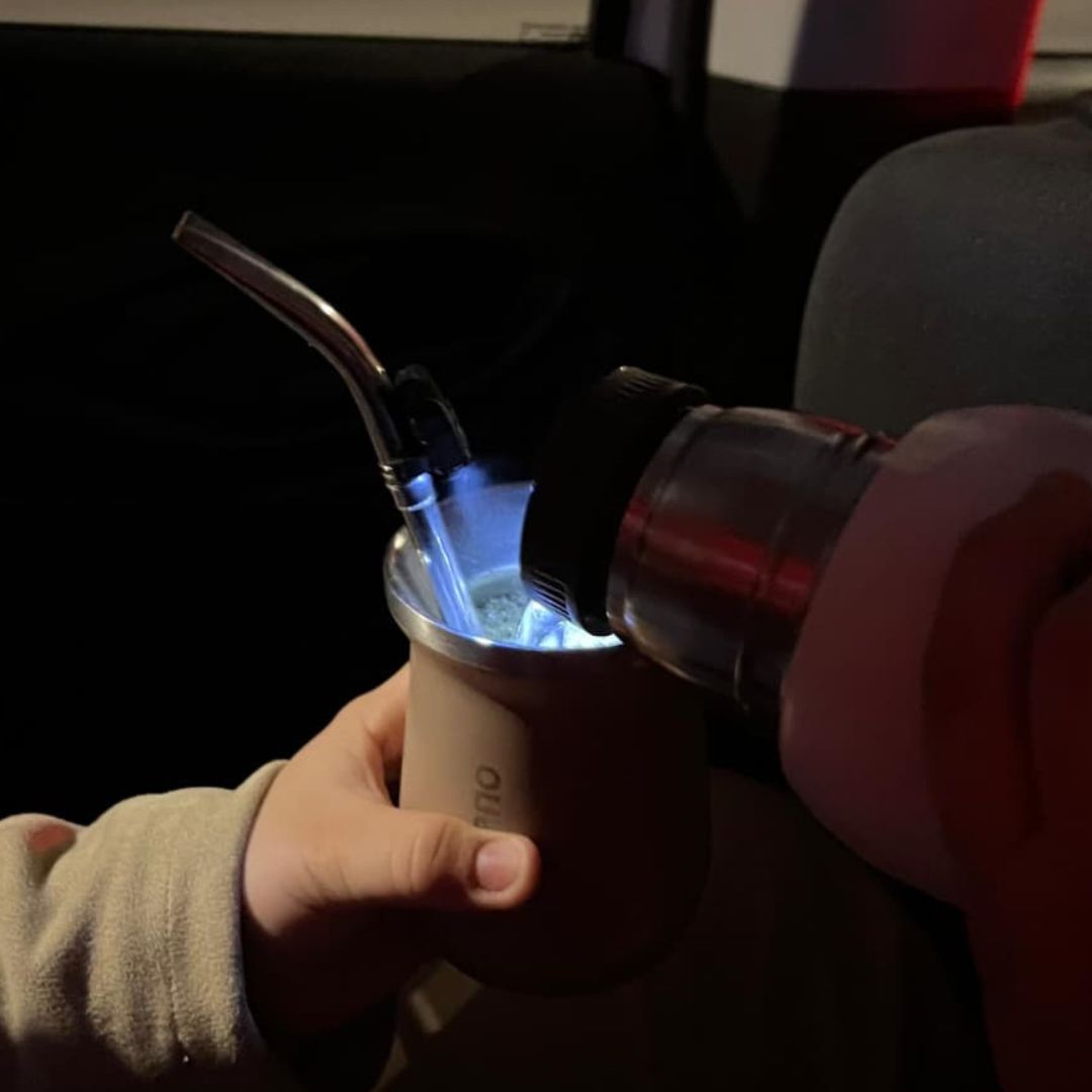 Luz Led para Mate Bombilla Noche Estudio Camping-Accesorios-Multishop Uruguay