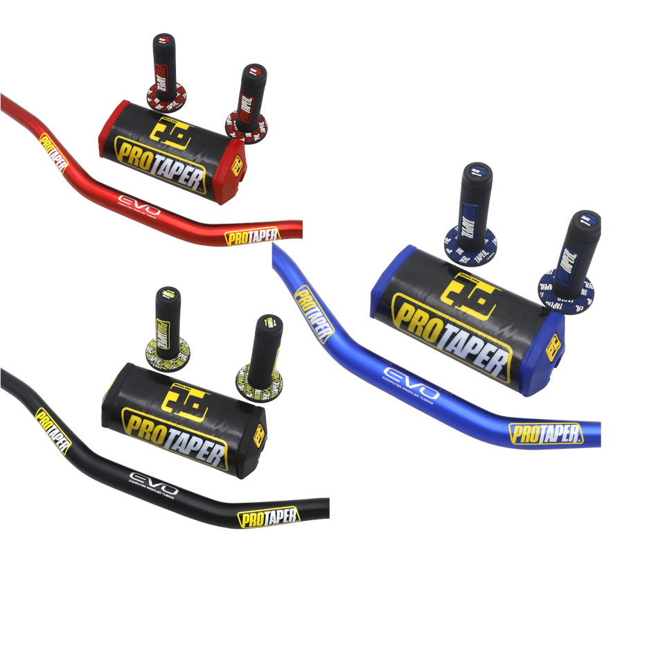 Manillar Protaper Fatbar Moto con Puños y Almohadilla-Manillares-Multishop Uruguay