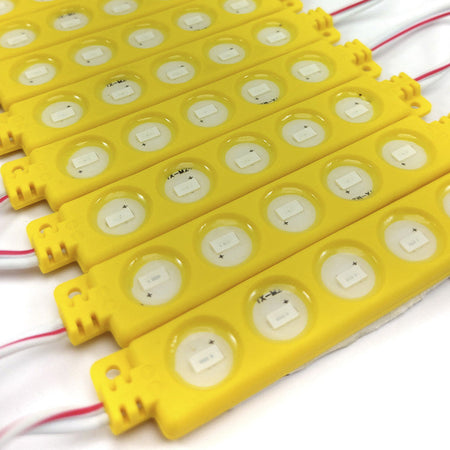 Modulo 5 Led 5730 12v 9.5 cm x 10 Un - ver colores-Modulos Led-Multishop Uruguay