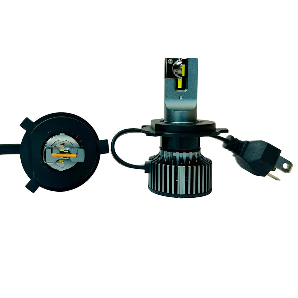Narva LED H4 6500K 12/24V 21W luz blanca para autos-Kit Led H4-Multishop Uruguay
