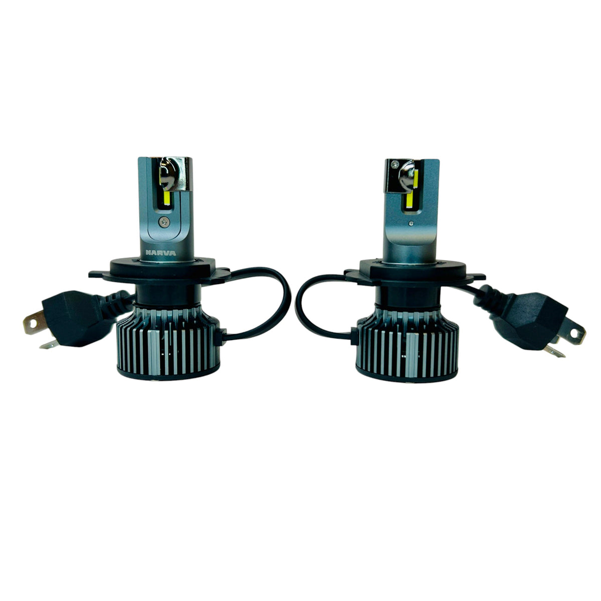 Narva LED H4 6500K 12/24V 21W luz blanca para autos-Kit Led H4-Multishop Uruguay