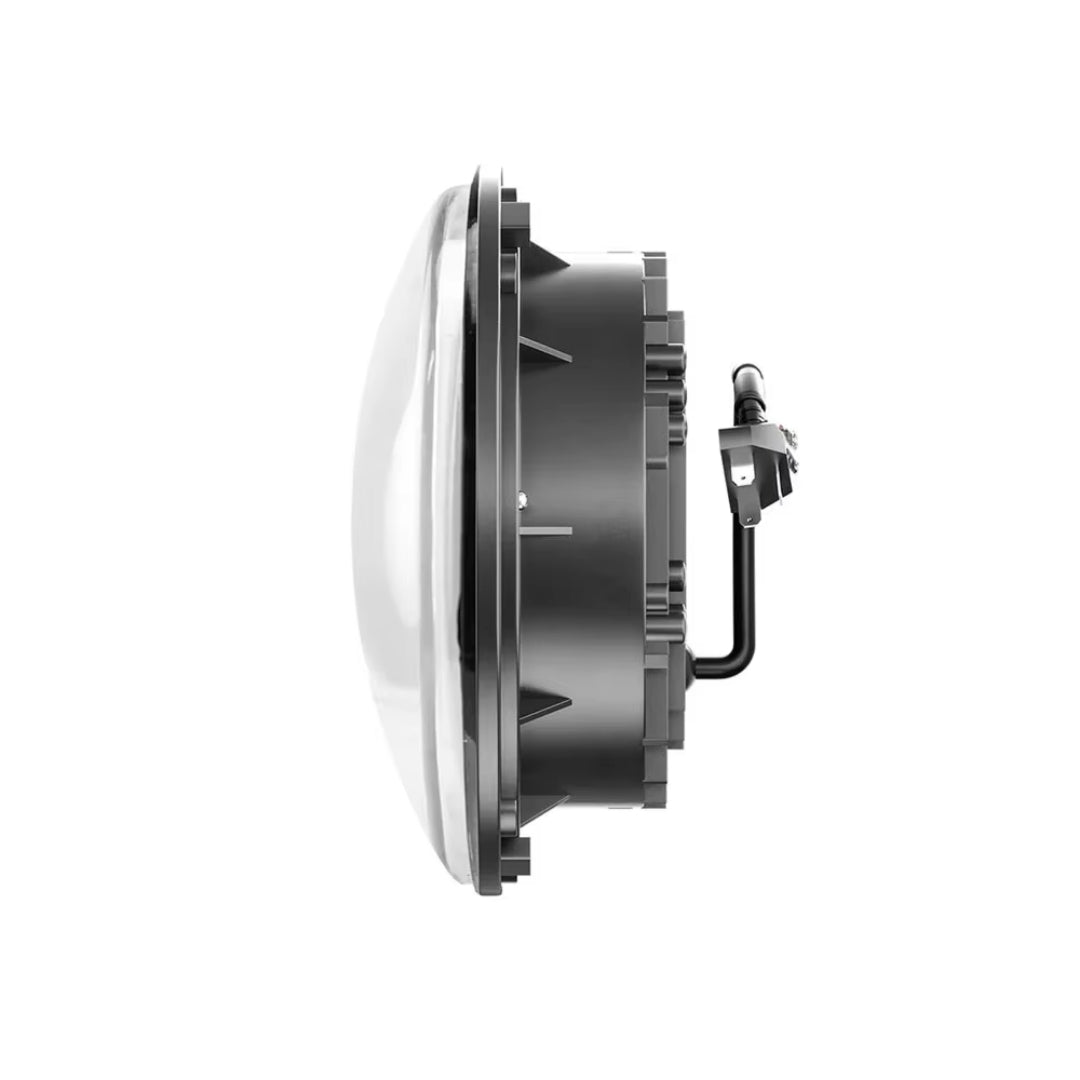 Óptica Cree LED 7" con lupa y ojo de ángel 6000K – Universal 12/24V-Faro Led-Multishop Uruguay