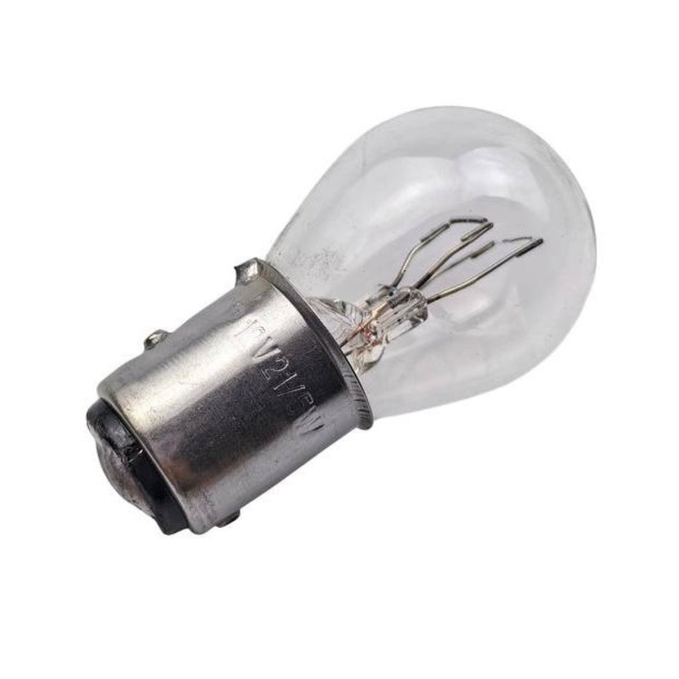 Pack 4 Lámparas 12V 21/5W BAY15D Doble Polo Freno y Posición-Lamparas Motos-Multishop Uruguay