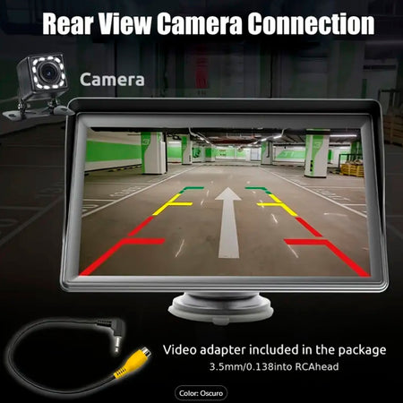 Pantalla Portátil de tablero Auto 7" Car Play Android Auto-Radios-Multishop Uruguay