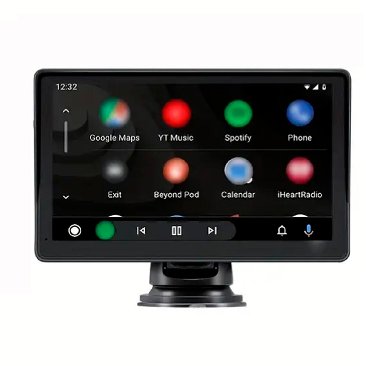 Pantalla Portátil de tablero Auto 7" Car Play Android Auto-Radios-Multishop Uruguay