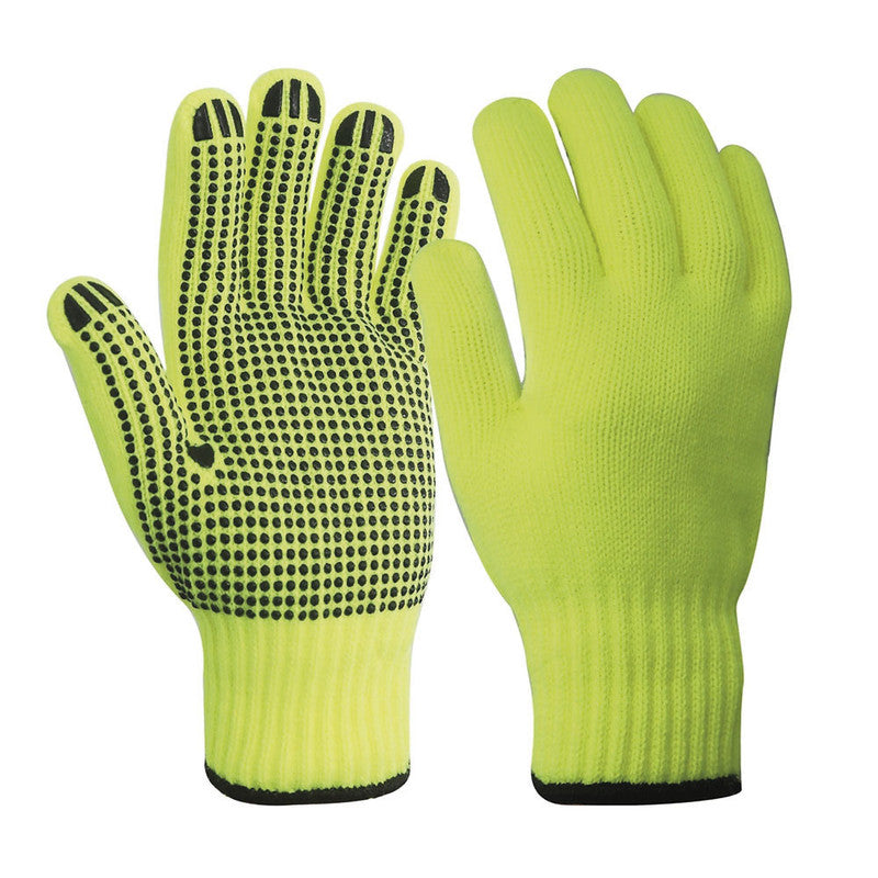 Par Guantes Trabajo Fluor Talla Unica-Guantes-Multishop Uruguay
