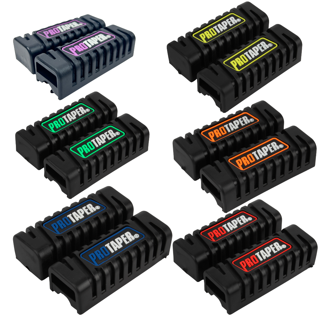 Par Posa Pie Moto Protaper Antideslizante Universal-Posapies motos-Multishop Uruguay