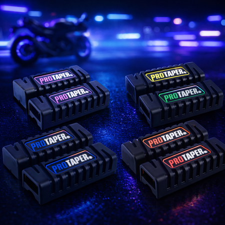 Par Posa Pie Moto Protaper Antideslizante Universal-Posapies motos-Multishop Uruguay