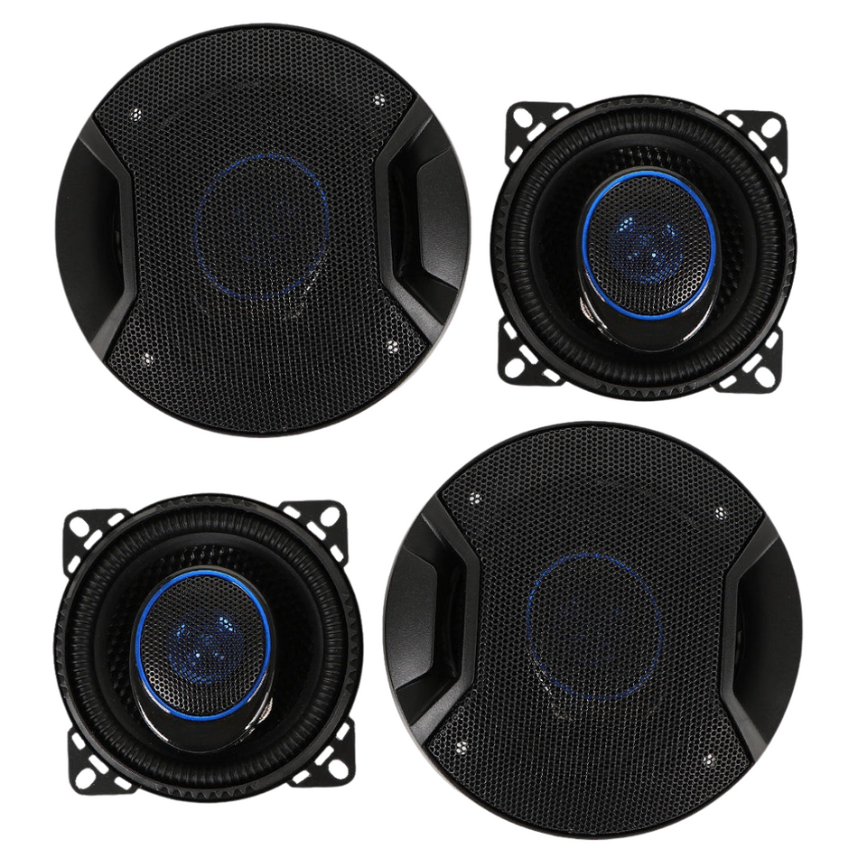 Parlantes 4" 300W – Sonido Potente y Compacto-Parlantes-Multishop Uruguay