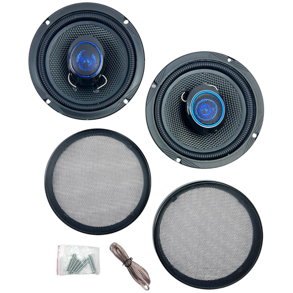 Parlantes 6" Extra Chato 500w-Parlantes-Multishop Uruguay