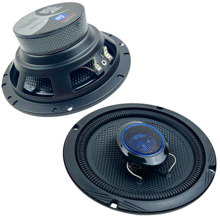 Parlantes 6" Extra Chatos 500W – Compactos y Potentes-Parlantes-Multishop Uruguay