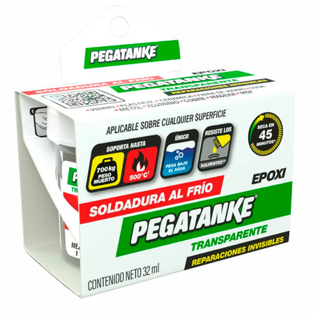 Pegatanke Epóxico Transparente-Pegamentos y Siliconas-Multishop Uruguay