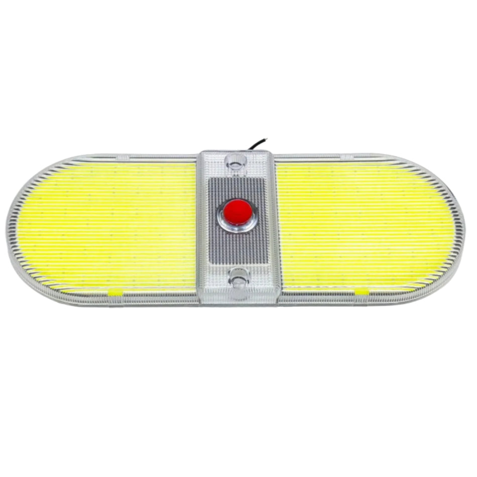 Plafón LED Interior Doble COB 12/24V con Interruptor-Plafon Interno-Multishop Uruguay
