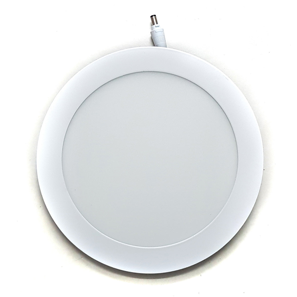 Plafon Luz Blanca Led Redondo Embutir 18W-Plafon-Multishop Uruguay