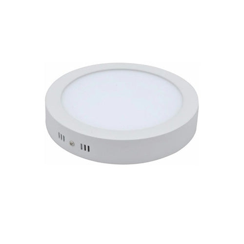 Plafon Luz Blanca Led Redondo Externo 18W-Plafon-Multishop Uruguay