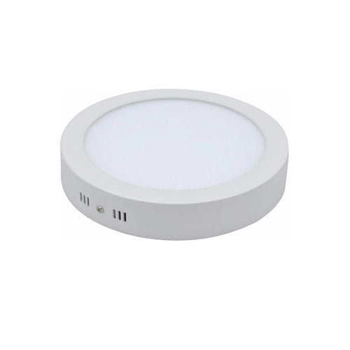 Plafon Luz Blanca Led Redondo Externo 25W-Plafon-Multishop Uruguay