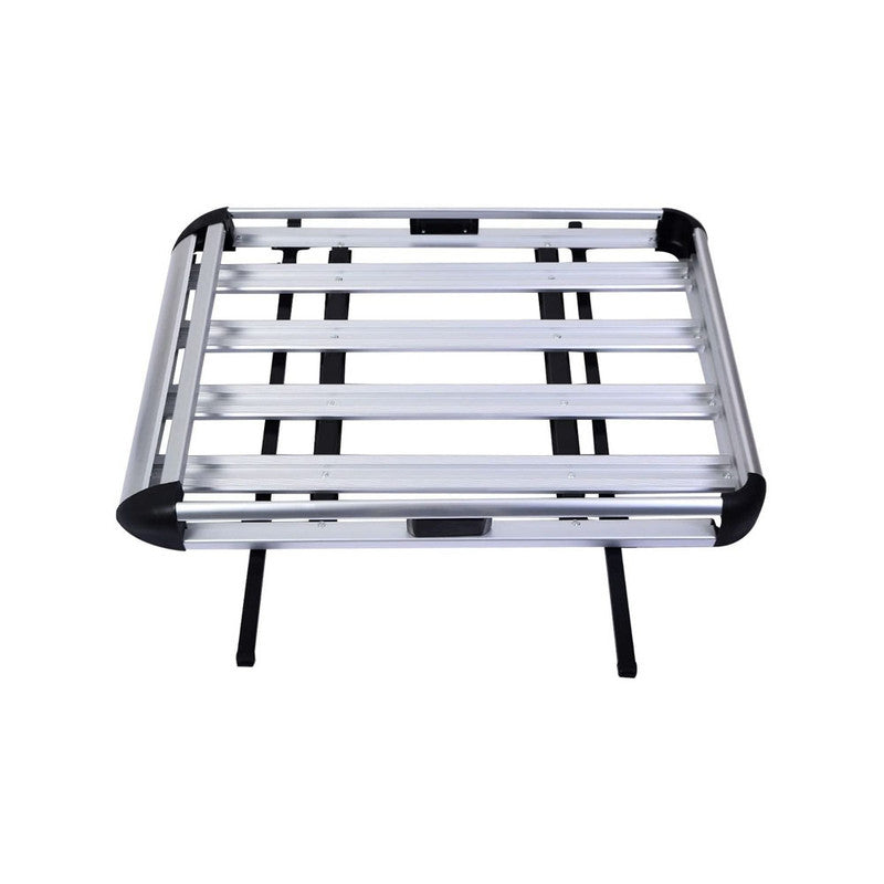 Portaequipajes de techo universal 140x100 cm aluminio-Portaequipajes-Multishop Uruguay