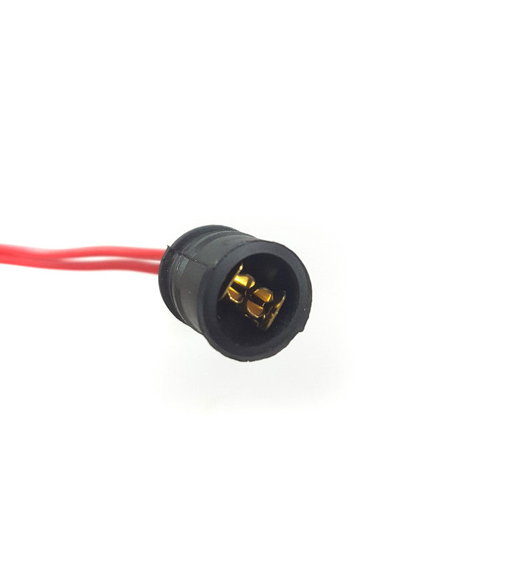 Portalampara 1 Polo Para T10 De Goma x4 Un-Portalamparas Y Terminales-Multishop Uruguay