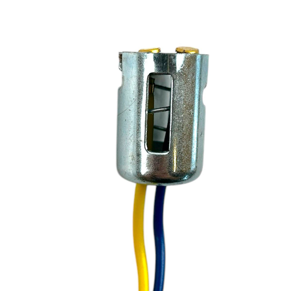 Portalamparas 2 Polos Bay15D x3 Un-Portalamparas Y Terminales-Multishop Uruguay
