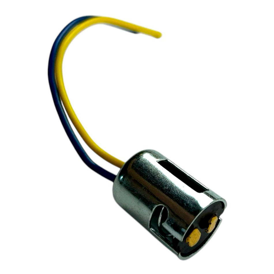 Portalamparas 2 Polos Bay15D x3 Un-Portalamparas Y Terminales-Multishop Uruguay
