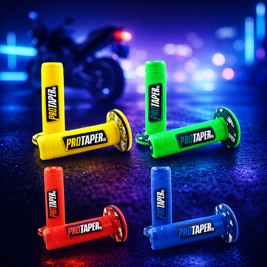 Puños de Moto ProTaper Universales Antideslizantes x2-Puños motos-Multishop Uruguay