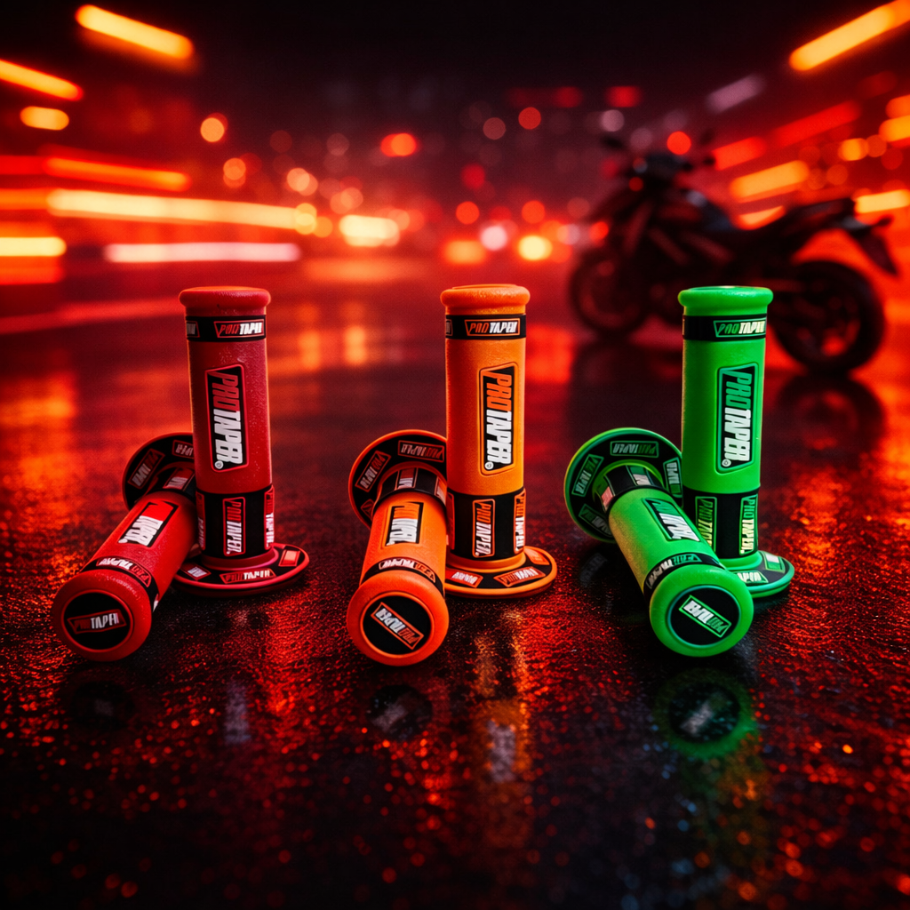 Puños ProTaper para Moto Agarre Antideslizante Universal-Puños motos-Multishop Uruguay