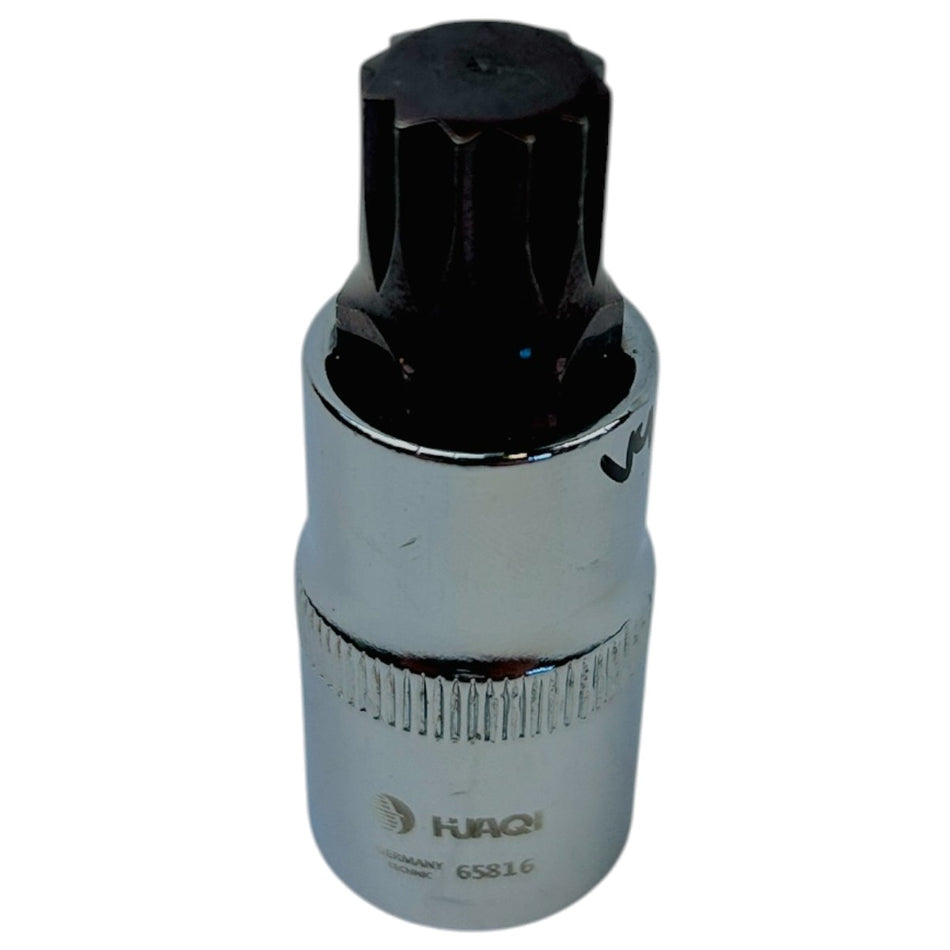 Punta 1/2 Multidiente M12 X 55mm Tapa Cilidro Gol Nafta-Punta Hexagonal-Multishop Uruguay