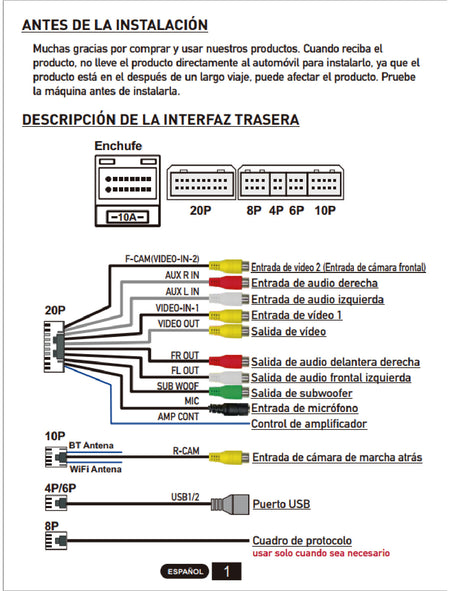 Radio 1 Din 7 pulgadas Android 15 Fm/Am 2+32 GB-Radios-Multishop Uruguay