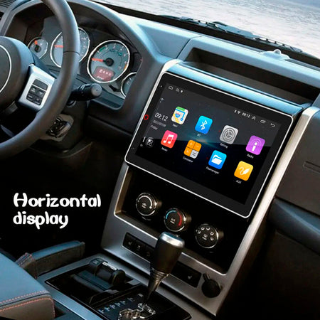 Radio 2 Din Pantalla 10" Giratoria Android-10 Pulgadas-Multishop Uruguay