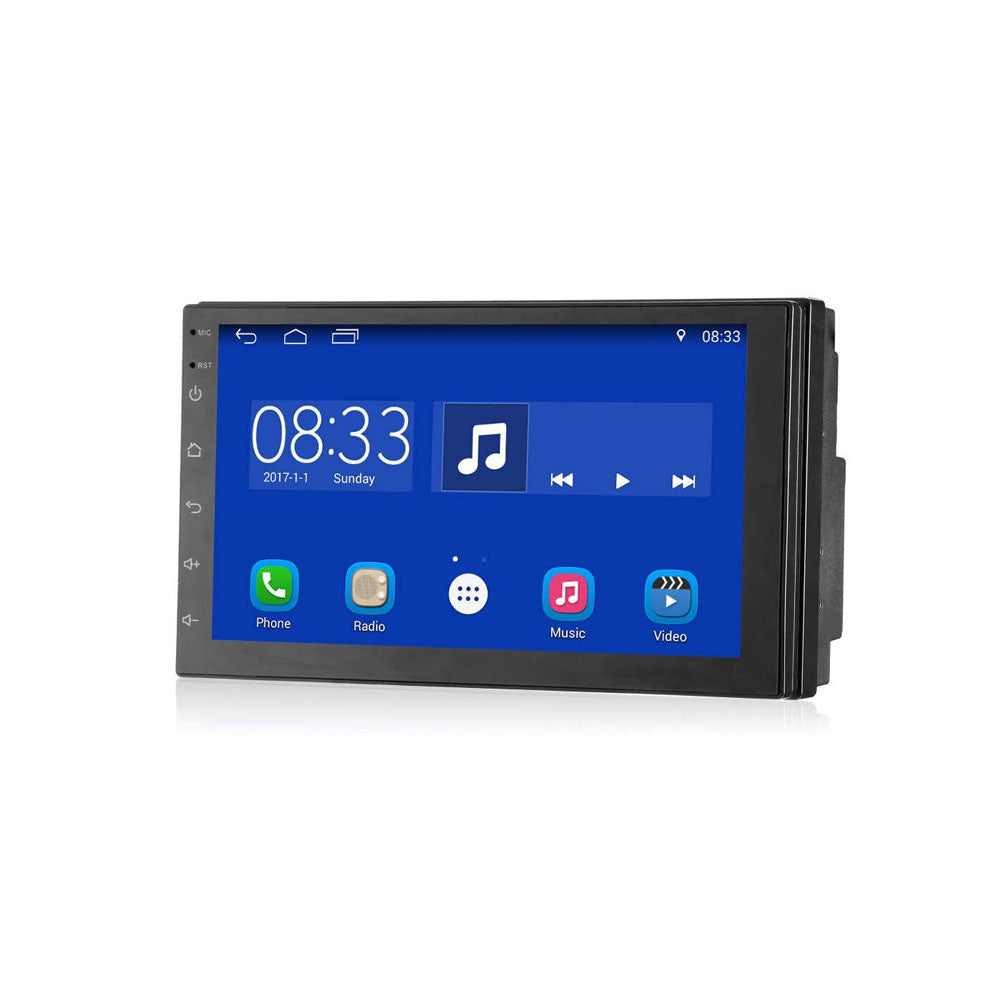 Radio Auto con Pantalla doble Din 7 Pulgadas-Radios-Multishop Uruguay